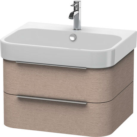 Тумба подвесная под раковину Duravit Happy D.2 H2636401111 дуб кашемировый