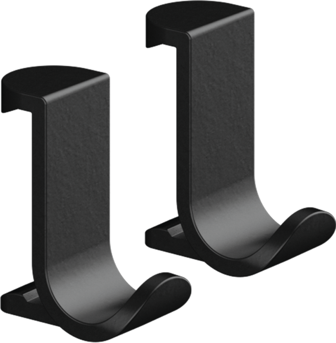 Крючок широкий HANSGROHE WallStoris 2791467 2 штуки, матовый чёрный