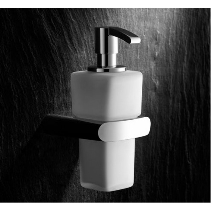 Колба из матового стекла для подвесного дозатора жидкого мыла зап/часть KEUCO ELEGANCE NEW 11654 009000 Опал