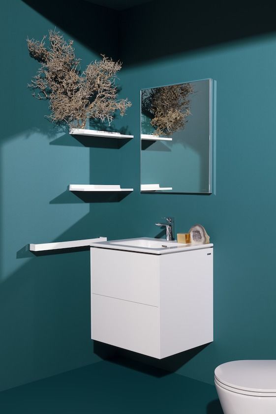 Полотенцедержатель  Kartell by Laufen  3.8133.1.090.000.1  450 мм, пластик белый