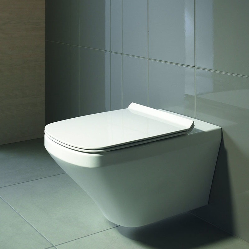 Унитаз подвесной Duravit DuraStyle 25520900001 с вертикальным смывом, c покрытием WonderGliss, с креплением, белый