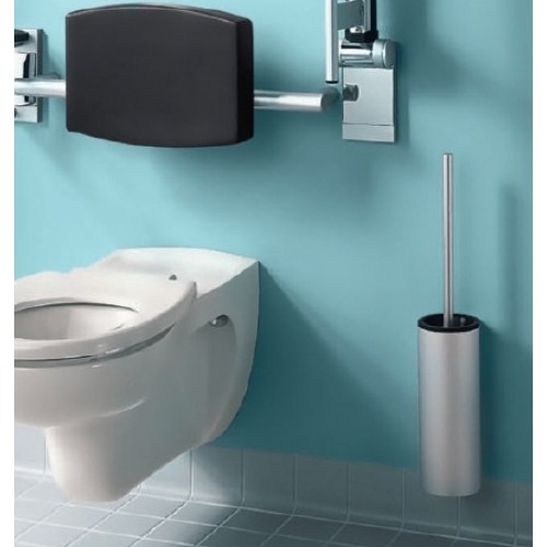 Ершик для туалета с пластиковой колбой KEUCO PLAN CARE 34964 170100 алюминий серебристый анодированный