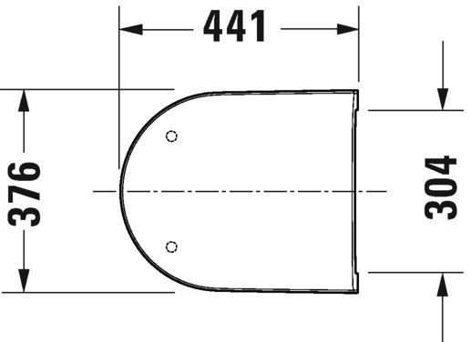 Унитаз подвесной + сиденье Duravit D-Neo Rimless 45870900A1 370 мм х 480 мм, с вертикальным смывом, без смывного края, с креплением Durafix, белый