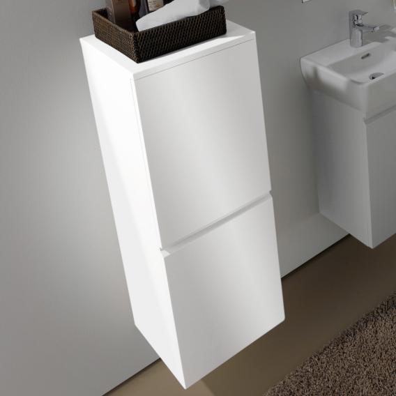 Средний шкаф-пенал подвесной Laufen  Pro   4.8311.2.095.475.1    высота 100 см, дверь правая, белый глянцевый