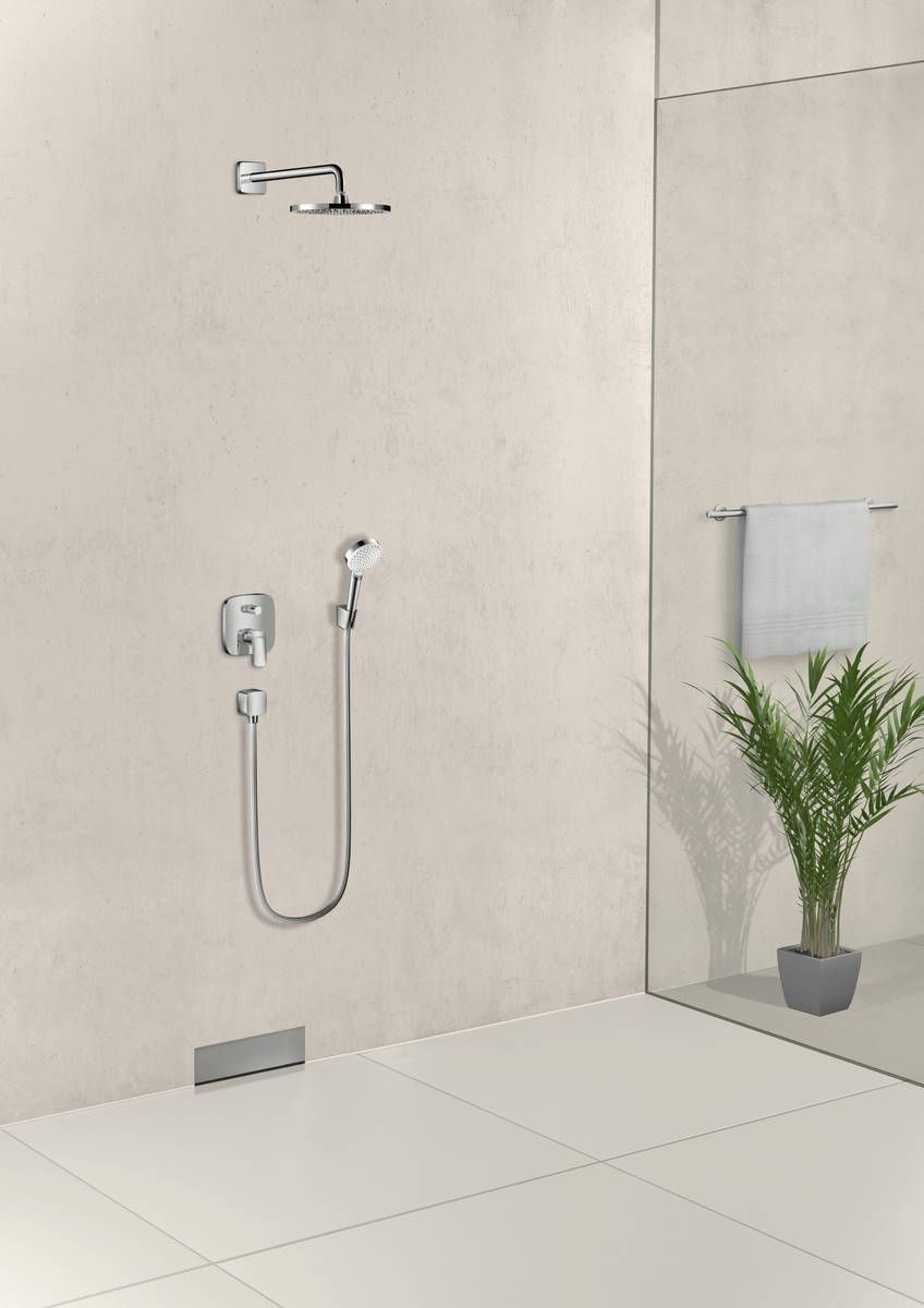Держатель для верхнего душа Hansgrohe Croms Select E 27446000 Хром