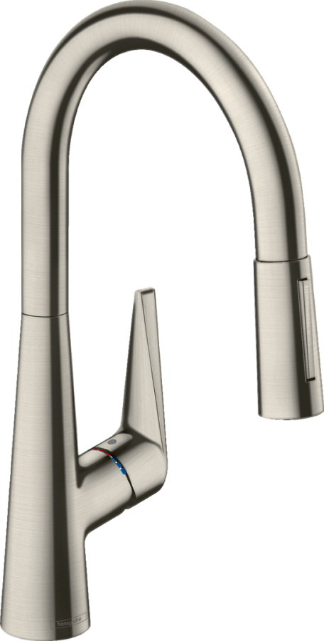 Смеситель Hansgrohe Talis S 72813800 для кухонной мойки с вытяжным душем