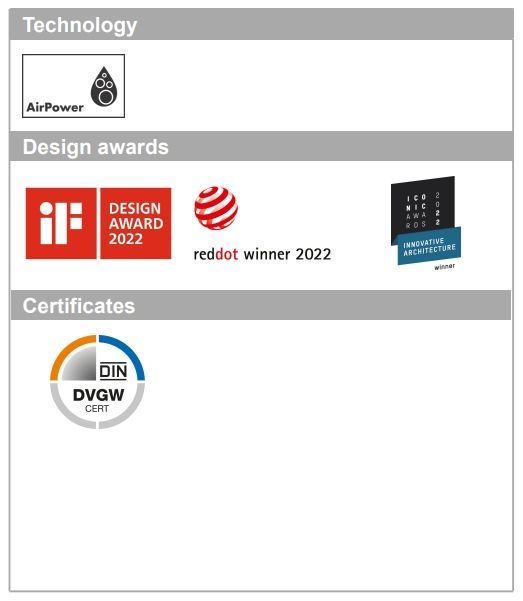 Смеситель для ванны HANSGROHE REBRIS E 72450670 2 режима расхода воды, чёрный матовый