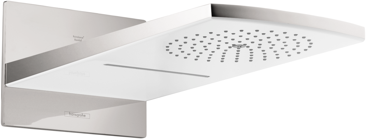 Верхний душ Hansgrohe Raindance Rainfall 180 AIR 2jet 28433400 Белый/Хром