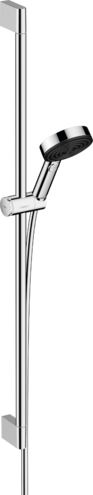 Душевой набор Hansgrohe Pulsify Select S 24171000 105 3jet Relaxation EcoSmart, со штангой 900 мм, хром