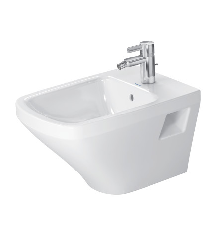 Подвесное биде Duravit DuraStyle 22821500001 с переливом, с покрытием WonderGliss, белое