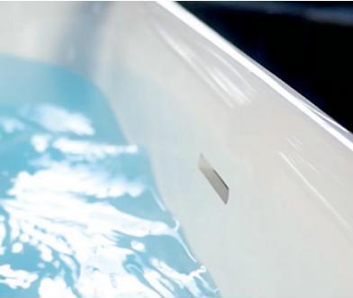 Встраиваемая  ванна  прямоугольная Laufen  Pro  2.4095.0.000.000.1  1800х800 мм,   из материала   Marbond, с ножками, без рамы, белая