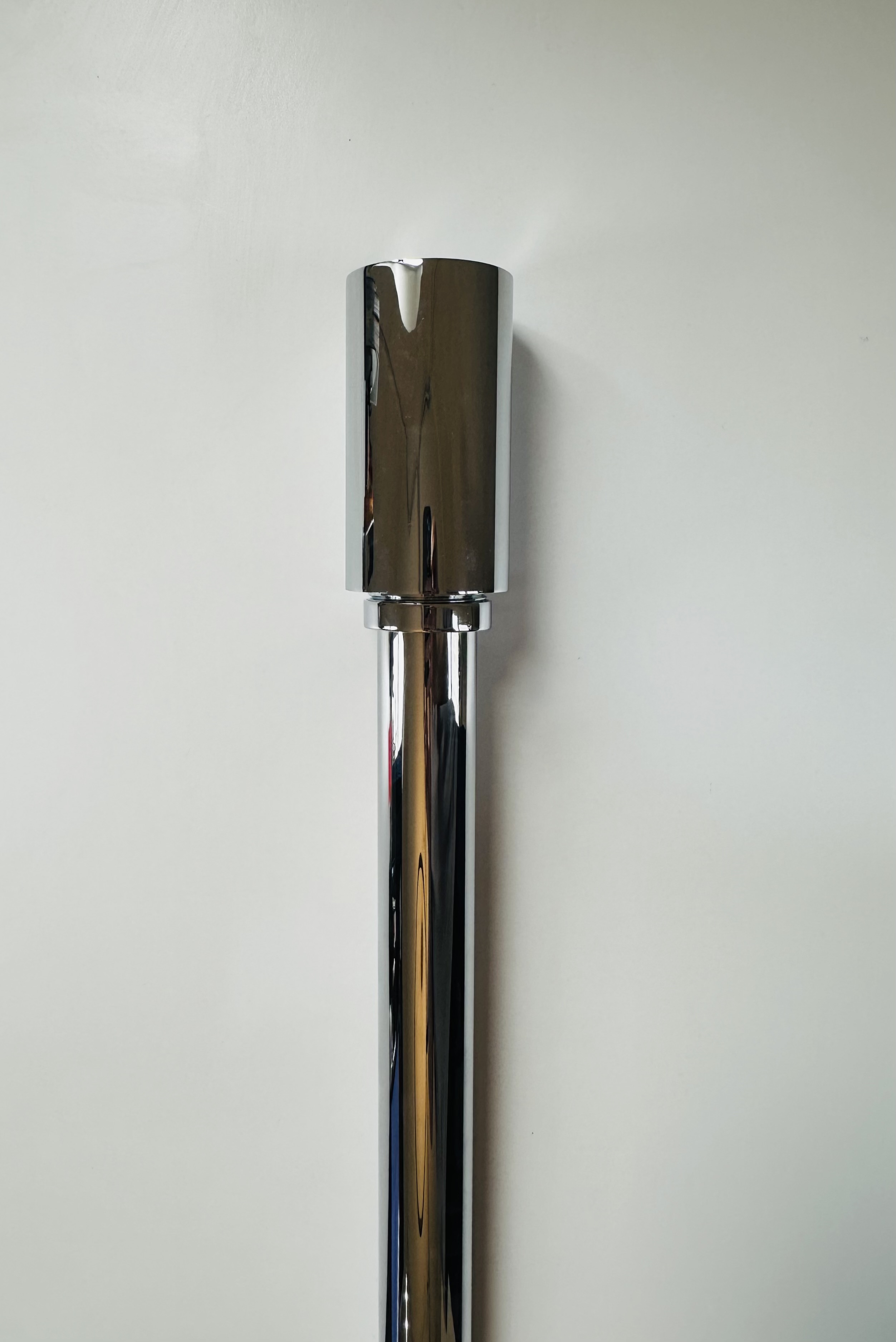 Сифон вертикальный для напольных раковин DEA DESIGN Universal  DD6044 71    Ø65мм х Ø40мм х917 мм, вывод в пол, хром