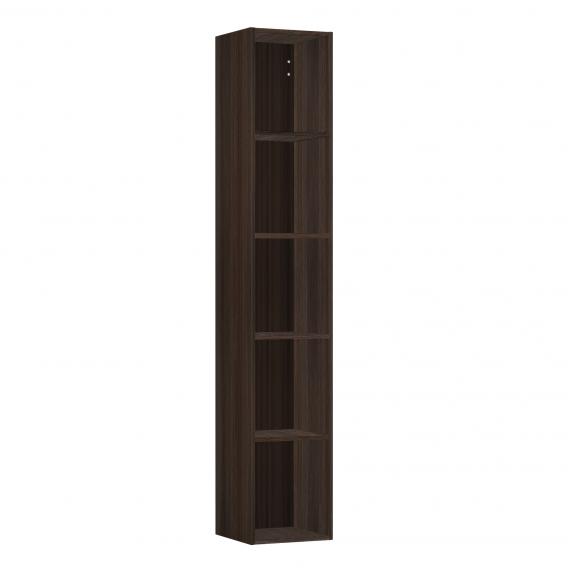 Высокий открытый шкаф-пенал  Laufen  Space   4.1090.0.160.103.1  170x30х29,4 см,  4 полки, темный вяз