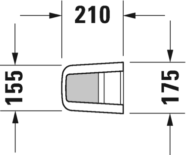 Пьедестал Duravit ME by Starck 0858390000 для раковины, белый 