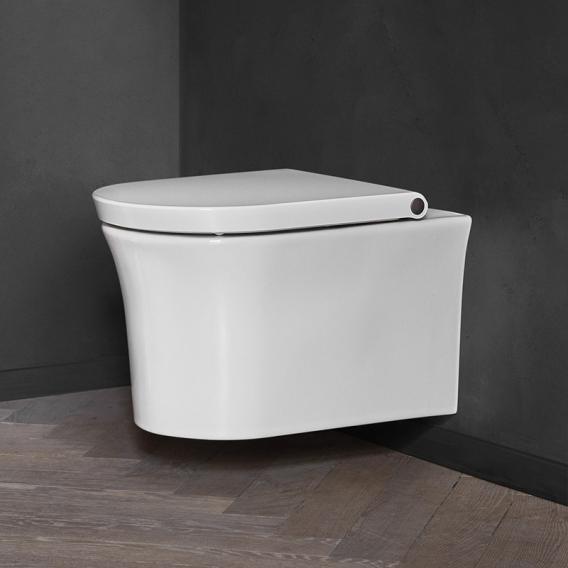 Унитаз подвесной Duravit White Tulip 2576092000 540 мм х 370 мм, с HygieneFlush, с вертикальным смывом, с креплением Durafix, с покрытием HygieneGlaze, белый