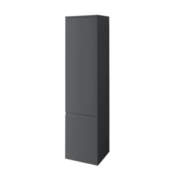 Высокий шкаф-пенал подвесной Laufen  Pro   4.8312.1.095.480.1 высота 165 см, дверь левая, цвет графит