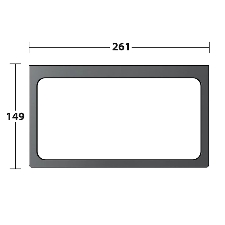 Кольцо для полотенца KEUCO EDITION 11 11121 130000 Чёрный шлифованный хром