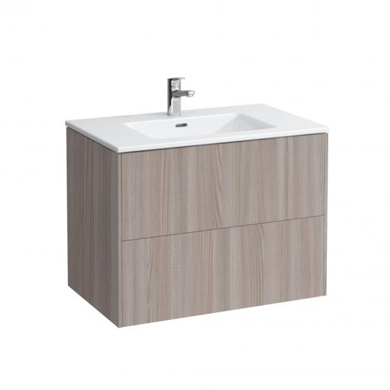 Тумба с раковиной  Laufen   Base for Pro S  8.6496.1.262.104.1   800 см, подвесная, 2 ящика, цвет светлый вяз