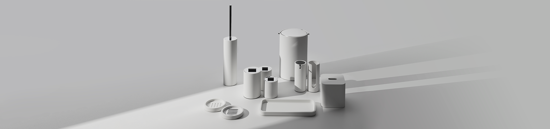 Дозатор жидкого мыла настенный  DECOR WALTHER  STONE WSP  0972254   17 X Ø 7 X 10 см, 200 мл, из композита Solid Surface, цвет белый/хром