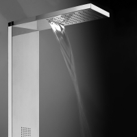 Душевая панель Bossini Manhattan Panel 4 Monocomando L00891 Хром