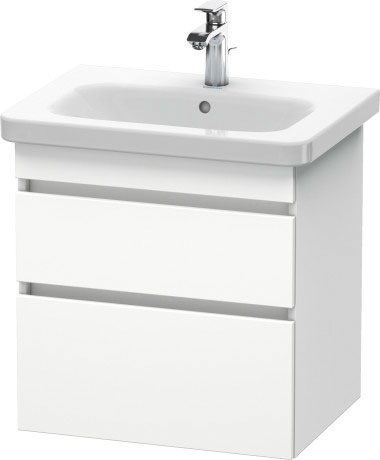 Тумба подвесная под раковину Duravit DuraStyle DS6480 1818 белый матовый