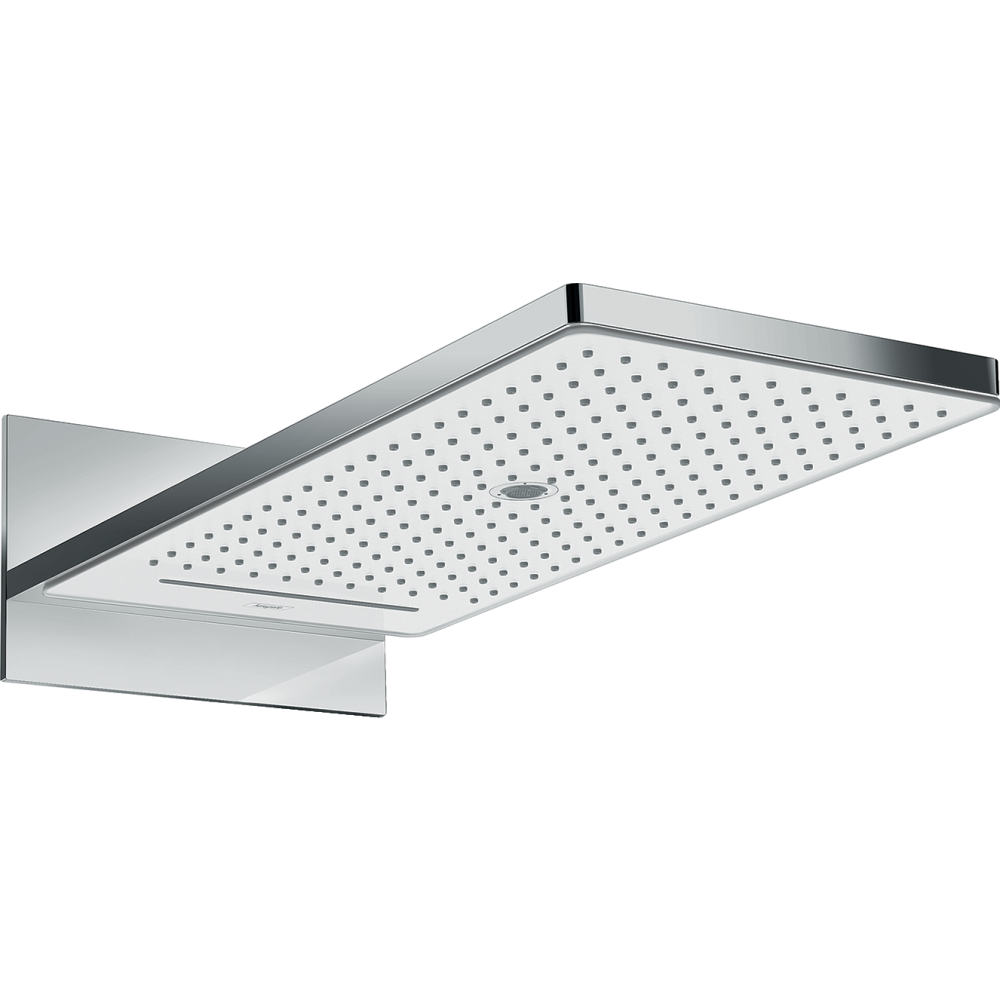 Верхний душ с настенным держателем Hansgrohe Raindance Select Rainmaker 580 3jet 24011400 Хром/Белый