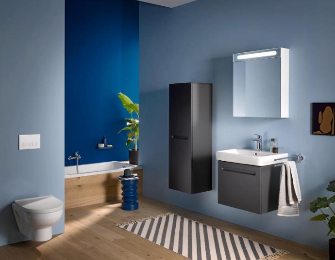 Зеркальный шкаф с подсветкой DURAVIT Duravit No.1 N17920R00000000 148 мм х 600 мм х 700 мм, с одной дверцей, петли справа, белый