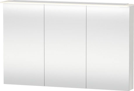 Зеркальный шкаф Duravit Happy D.2 H2759602222 белый глянцевый