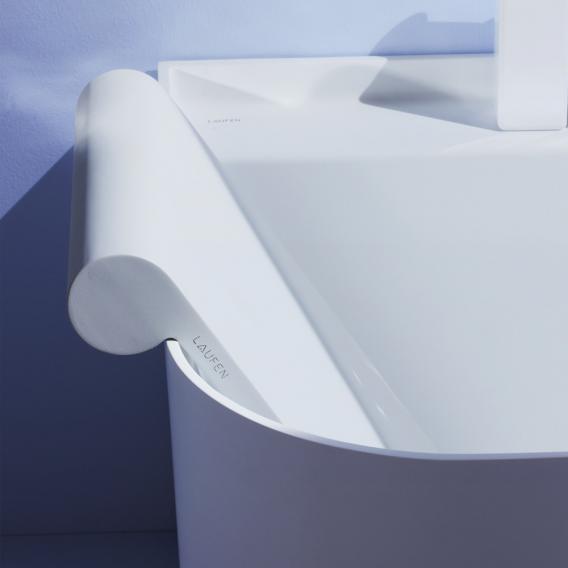 Спинка с подголовником  для ванны LAUFEN  Sonar  2.9234.0.087.000.1  400×90×640 мм, цвет светло-серый