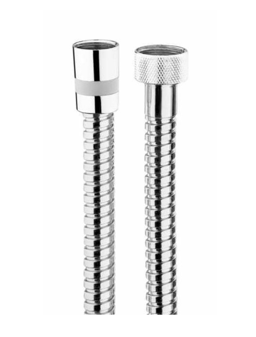 Однорычажный смеситель для ванны настенный BOSSINI GILLO Z00727.030 с лейкой, держателем и шлангом, цвет Хром