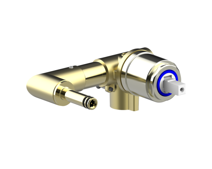 Внешняя часть однорычажного смесителя для раковины из стены BOSSINI PLY Z00920.030 185 мм, без донного клапана, цвет Хром