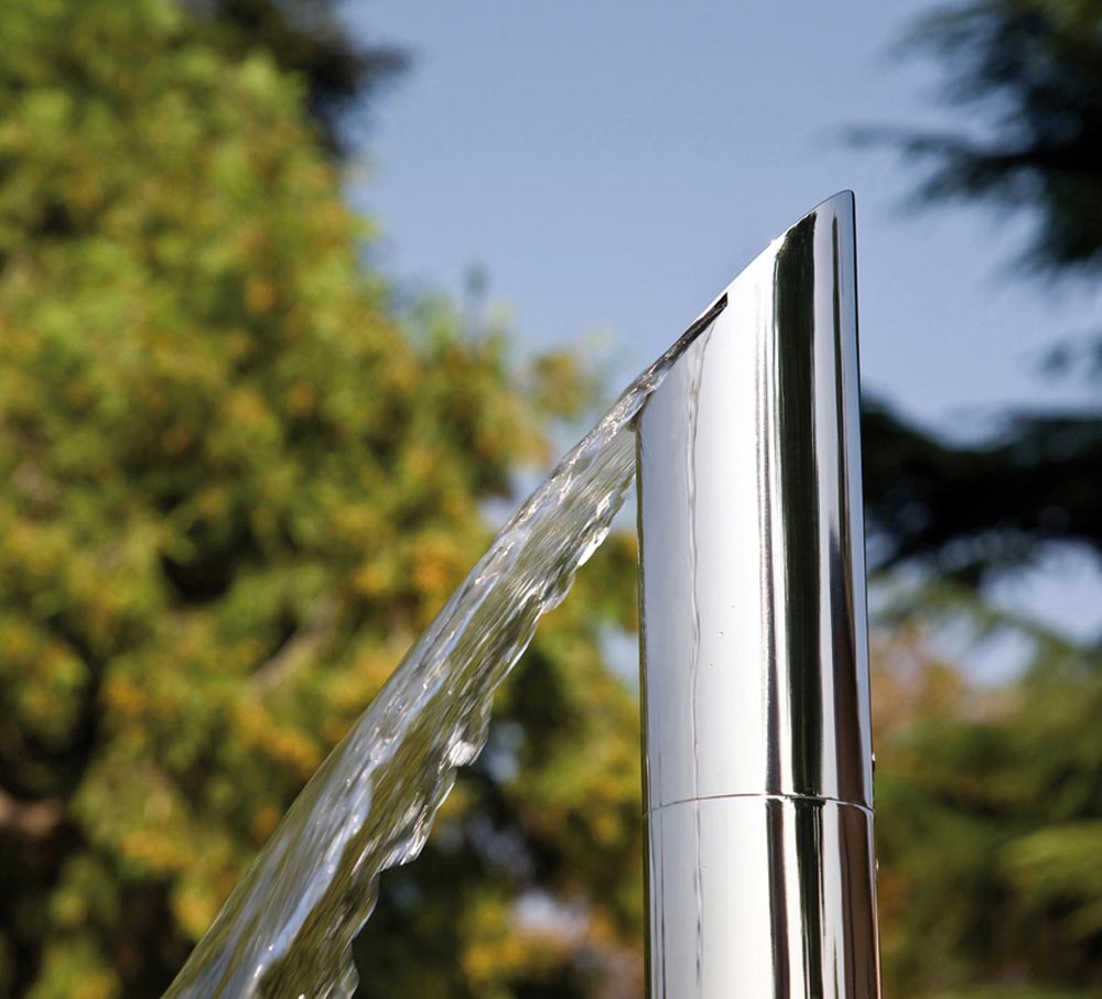 Душевая колонна Bossini Outdoor/Indoor Columns Aquabambù Column L00860 из нержавеющей стали