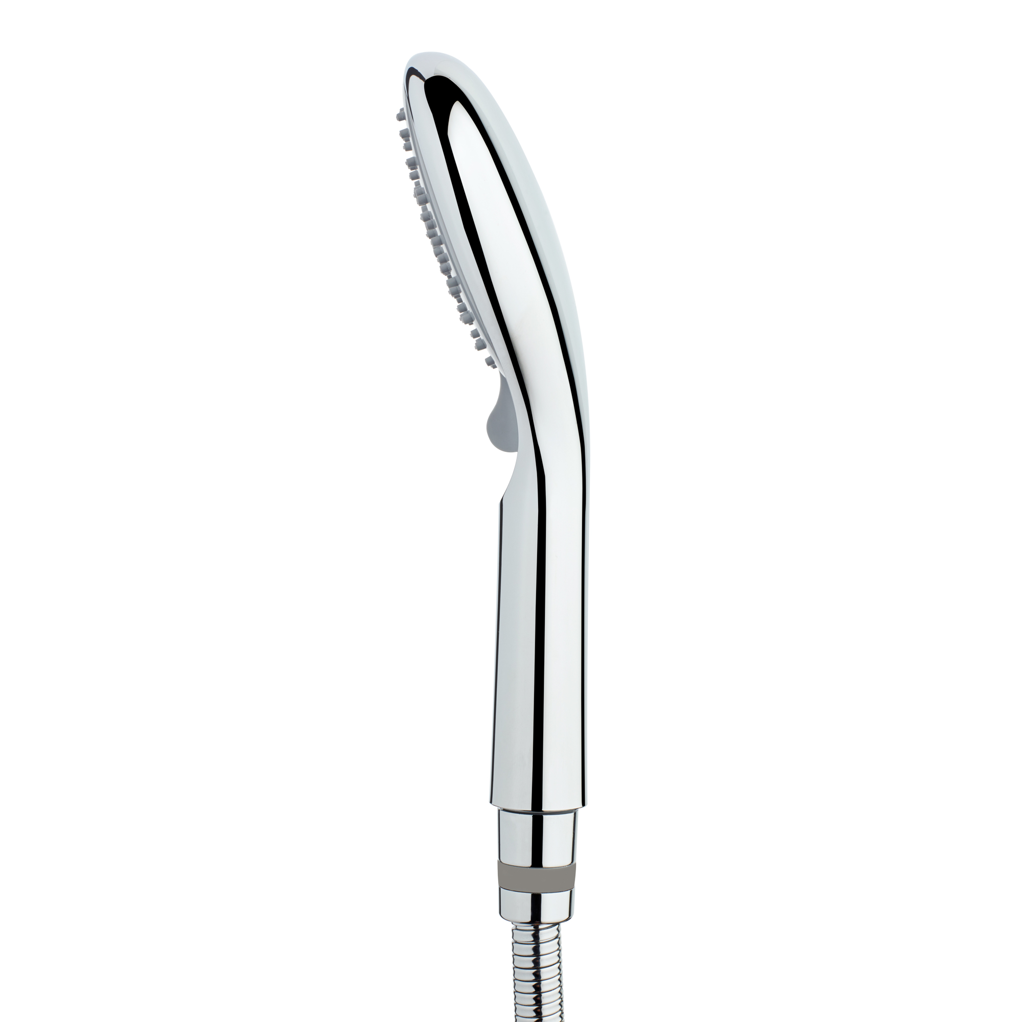 Душевой комплект Bossini Syncronia C12035C.073 с лейкой, шлангом и держателем, Чёрный матовый
