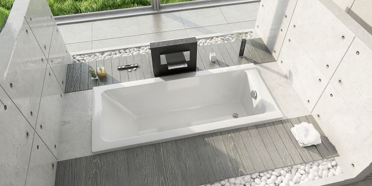 Акриловая ванна Duravit Starck 700332000000000 1500 х 750 c одним наклоном для спины, встраиваемая версия или версия с панелями, белая