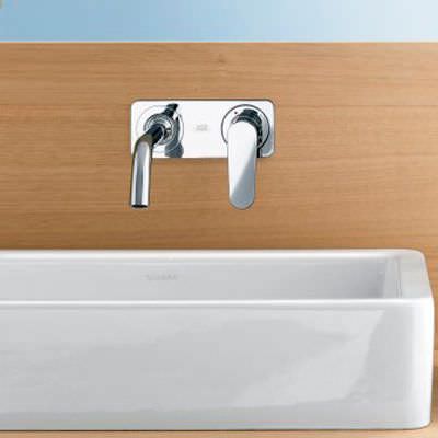 Смеситель для раковины AXOR Citterio M 34113000 настенный с отдельными розетками хром