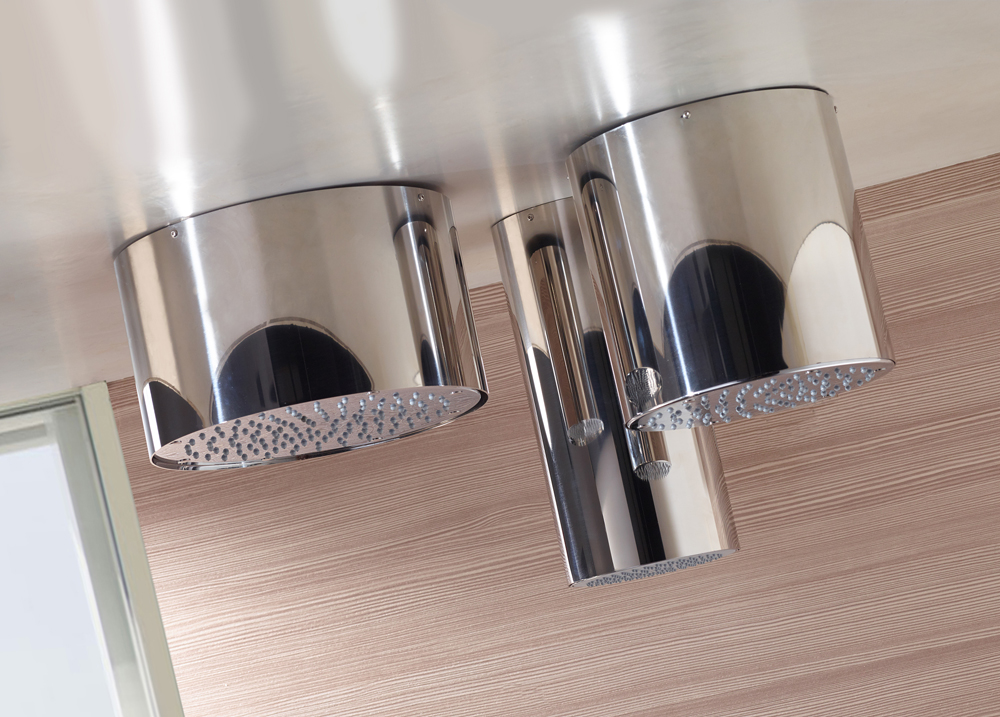 Верхний душ потолочный Bossini Oki Onox 1 режим H80405.030 хром