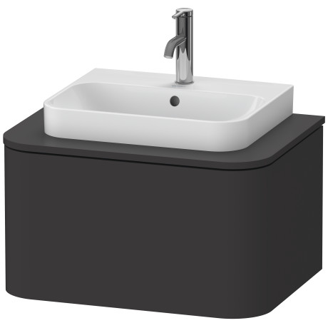 Тумба подвесная для консоли Duravit Happy D.2 Plus HP494008080 графит