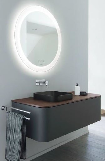 Тумба подвесная для консоли Duravit Happy D.2 Plus графит