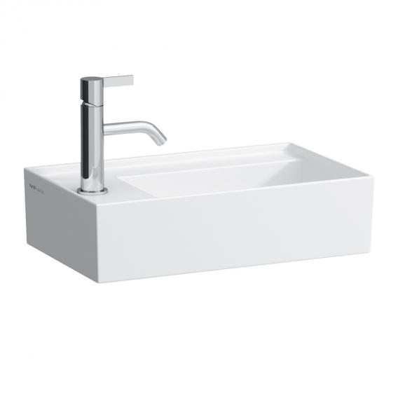 Раковина мини Kartell by Laufen  8.1533.5.000.111.1   46 см  полочка слева, без перелива