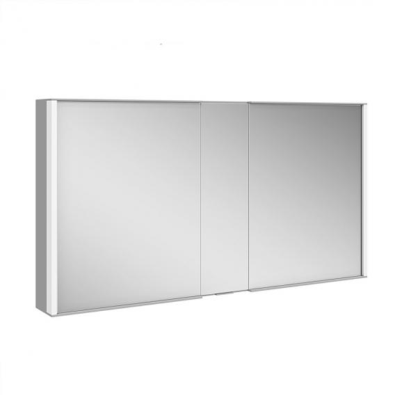 Зеркальный шкаф с подсветкой KEUCO Royal Match 12805 171301 для настенного монтажа, серебристый анодированный