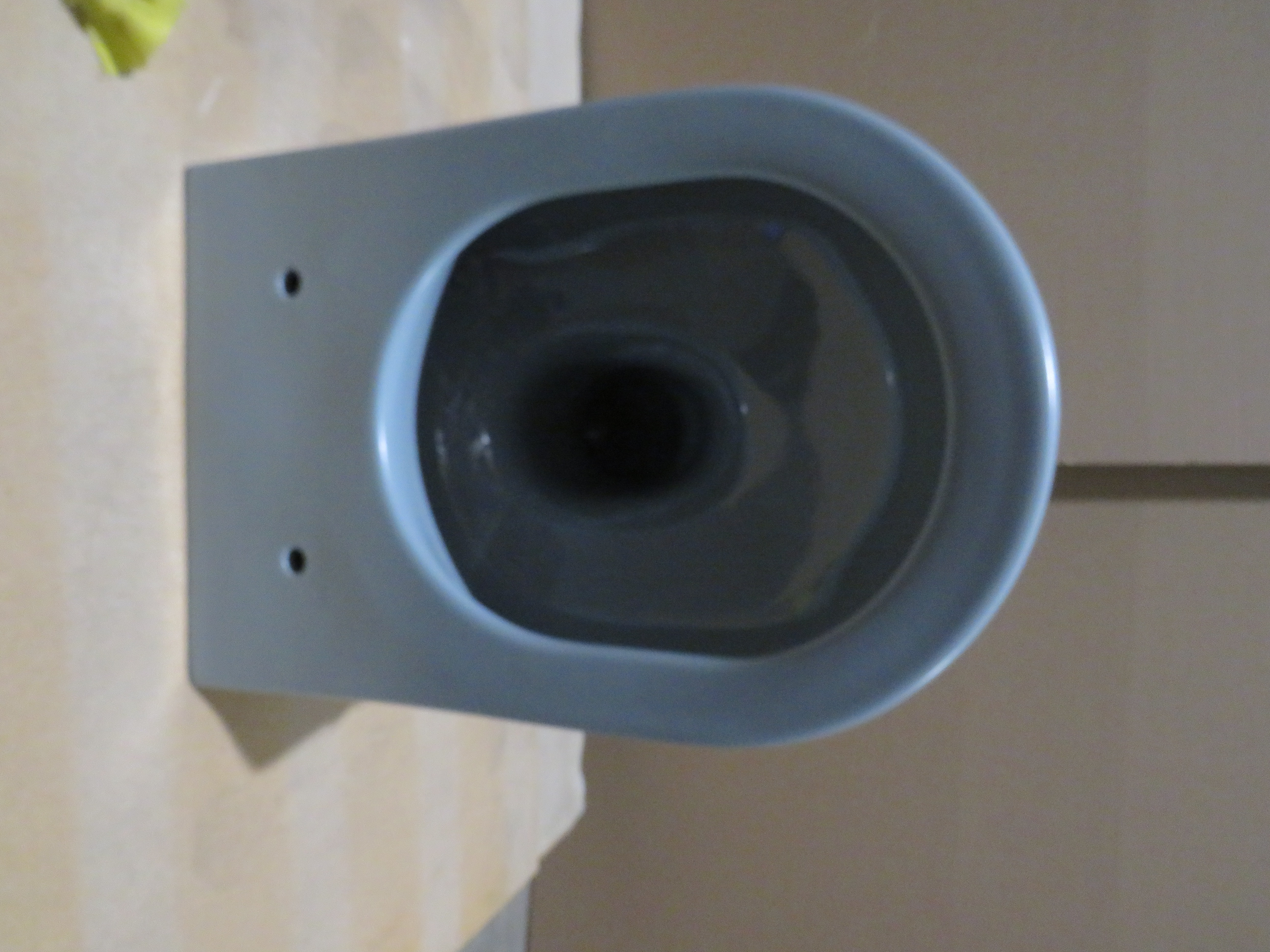 УЦЕНКА. Унитаз подвесной GSI PURA   881515_УЦ/1        Swirlflush, для крепежа FISR2, Ghiaccio Matte / Дефект: бугорок в эмали на боковой поверхности