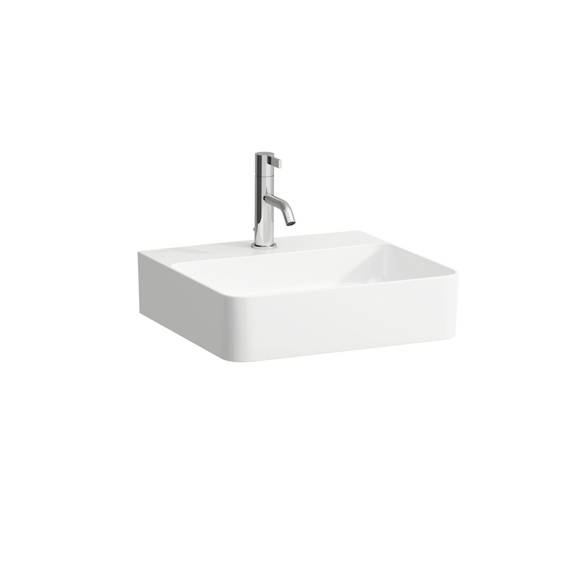 Раковина мини подвесная Laufen  Val  815281  45 см, SaphirKeramik, без отверстия под смеситель