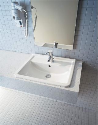 Раковина встраиваемая снизу Duravit Strack 3 0302560000 56х46 см