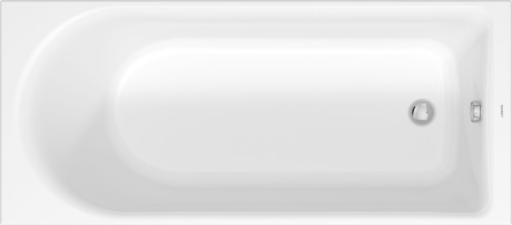 Встраиваемая акриловая ванна Duravit D-Neo 700479000000000 1700 мм х 750 мм, c одним наклоном для спины, белая