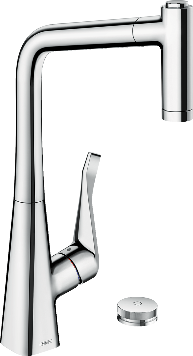 Смеситель для кухни с выдвижным изливом Hansgrohe M7120-H320 73806000 Хром