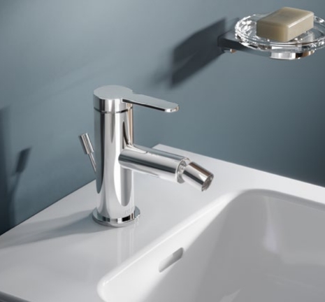 Смеситель однорычажный для биде KEUCO IXMO 59509 011000 с донным клапаном, хром