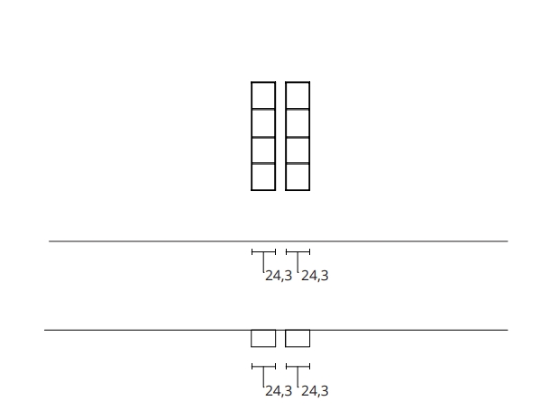 Комплект мебели BMT IKON  IK-09   1050х2000х502 мм с консолью, раковиной, полками и зеркалом, цвет Termocotto Walnut