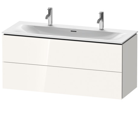 Тумба подвесная под раковину Duravit L-Cube LC630902222 белый глянцевый