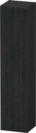 Шкаф-пенал высокий петли слева DURAVIT ZENCHA ZE1352L16800000 360 мм х 400 мм х 1760 мм, чёрный дуб/графит суперматовый