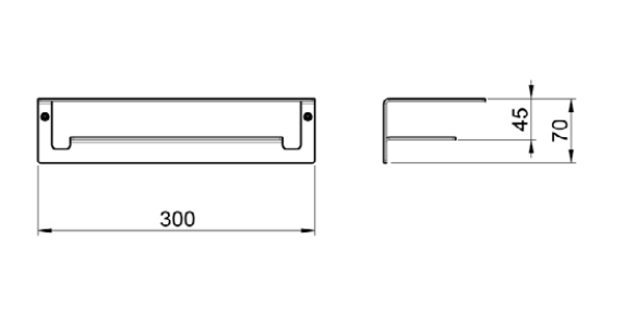 Полочка для душа ALMAR Shower Accessories E300001.CR нержавеющая сталь, цвет Хром